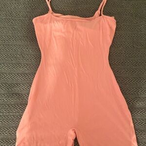 SKIMS Pink Jumpsuit